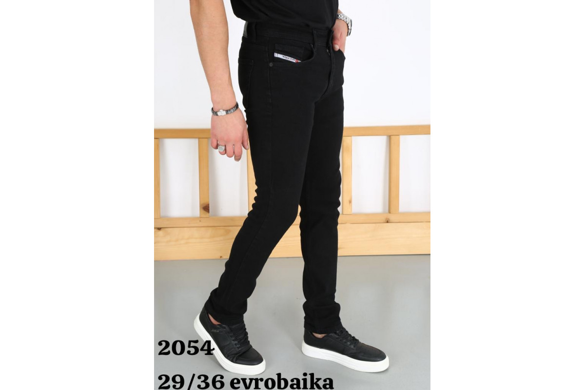 Фото Джинсы мужские WILLMEN (REDMAN) JEANS 2054 REGULAR ЕВРОБАЙКА ЧЁРНЫЙ from official site OSKAR™