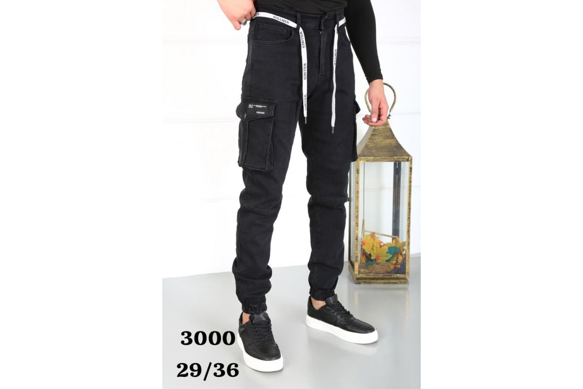 Фото Джинсы мужские WILLMEN (REDMAN) JEANS 3000 КОМАНДО ГРАФИТ from official site OSKAR™