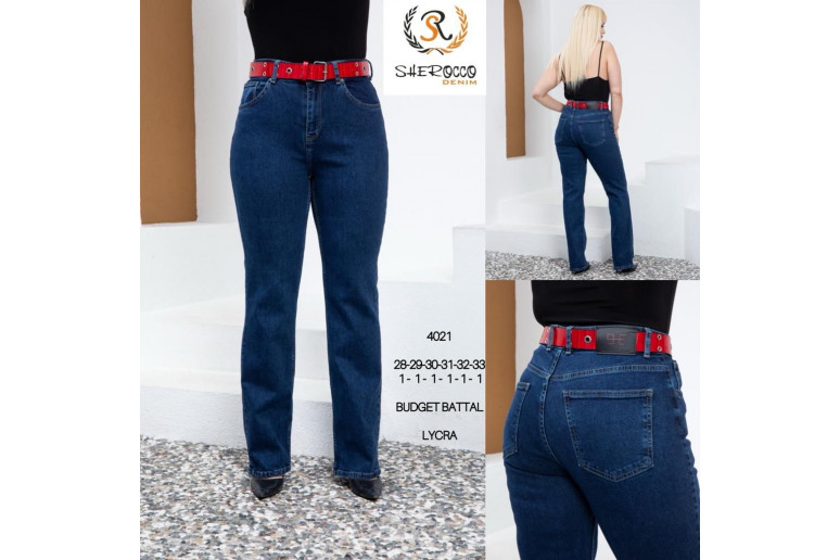 Джинсы женские SHEROCCO JEANS 4021 BOST CUT