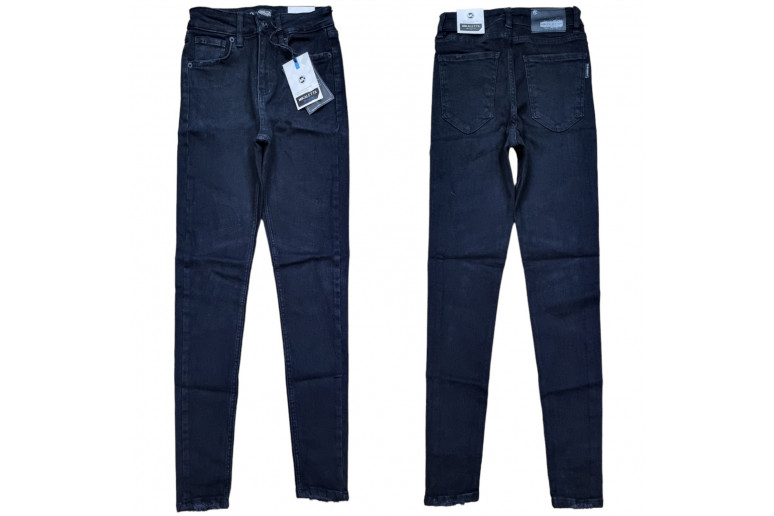 Джинсы женские MIKALETTA JEANS 3330 SKINNY ЧЕРНЫЙ