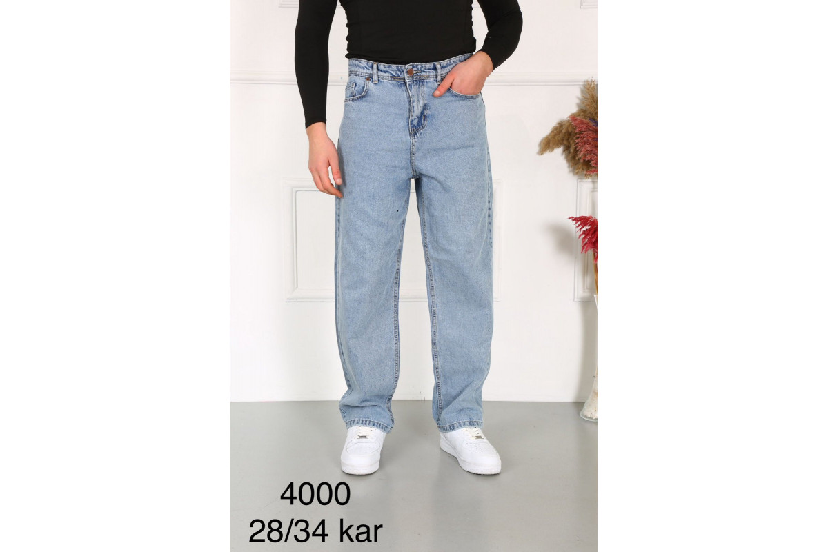 Фото Джинси чоловічі WILLMEN JEANS МОМ 4000 БЛАКИТНИЙ from official site OSKAR™