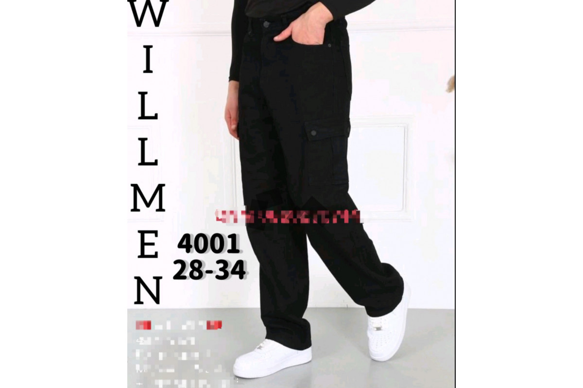 Фото Джинсы мужские WILLMEN JEANS МОМ 4001 from official site OSKAR™
