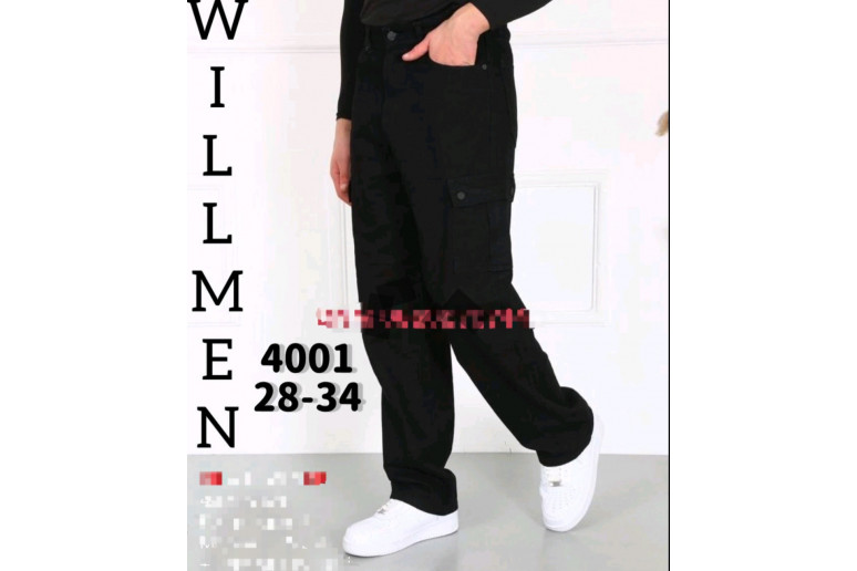 Джинсы мужские WILLMEN JEANS МОМ 4001