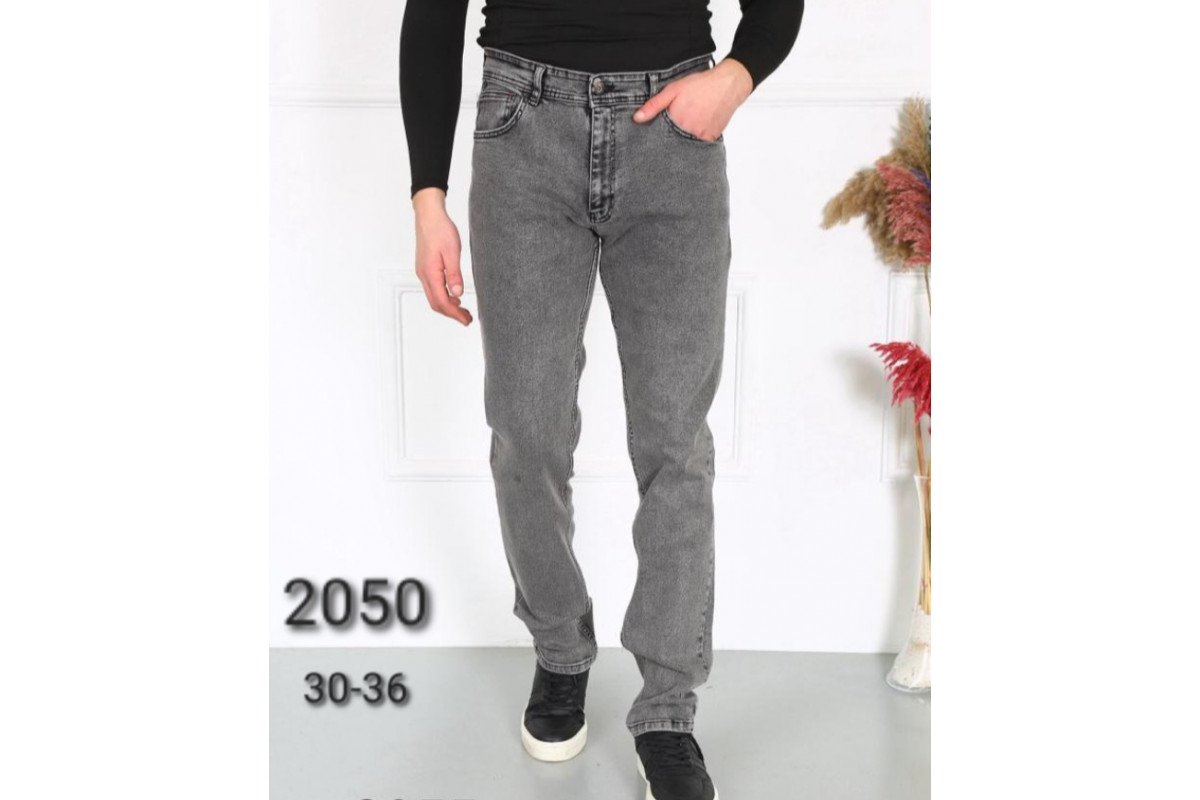 Фото Джинси чоловічі WILLMEN (REDMAN) JEANS 2050 REGULAR СІРИЙ from official site OSKAR™