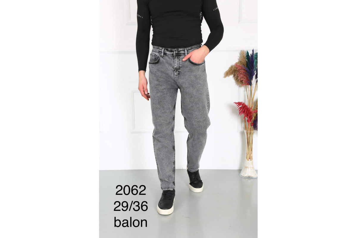 Фото Джинси чоловічі WILLMEN JEANS BALON 2062 СІРИЙ from official site OSKAR™