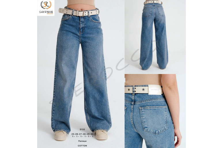 Джинси жіночі SHEROCCO JEANS 5132 Palazzo