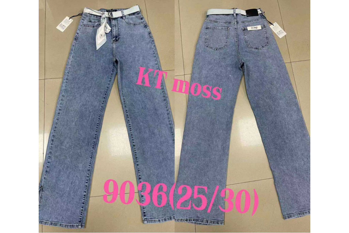 Фото Джинсы женские KT.MOSS JEANS 9036 STRAIGHT MOM from official site OSKAR™