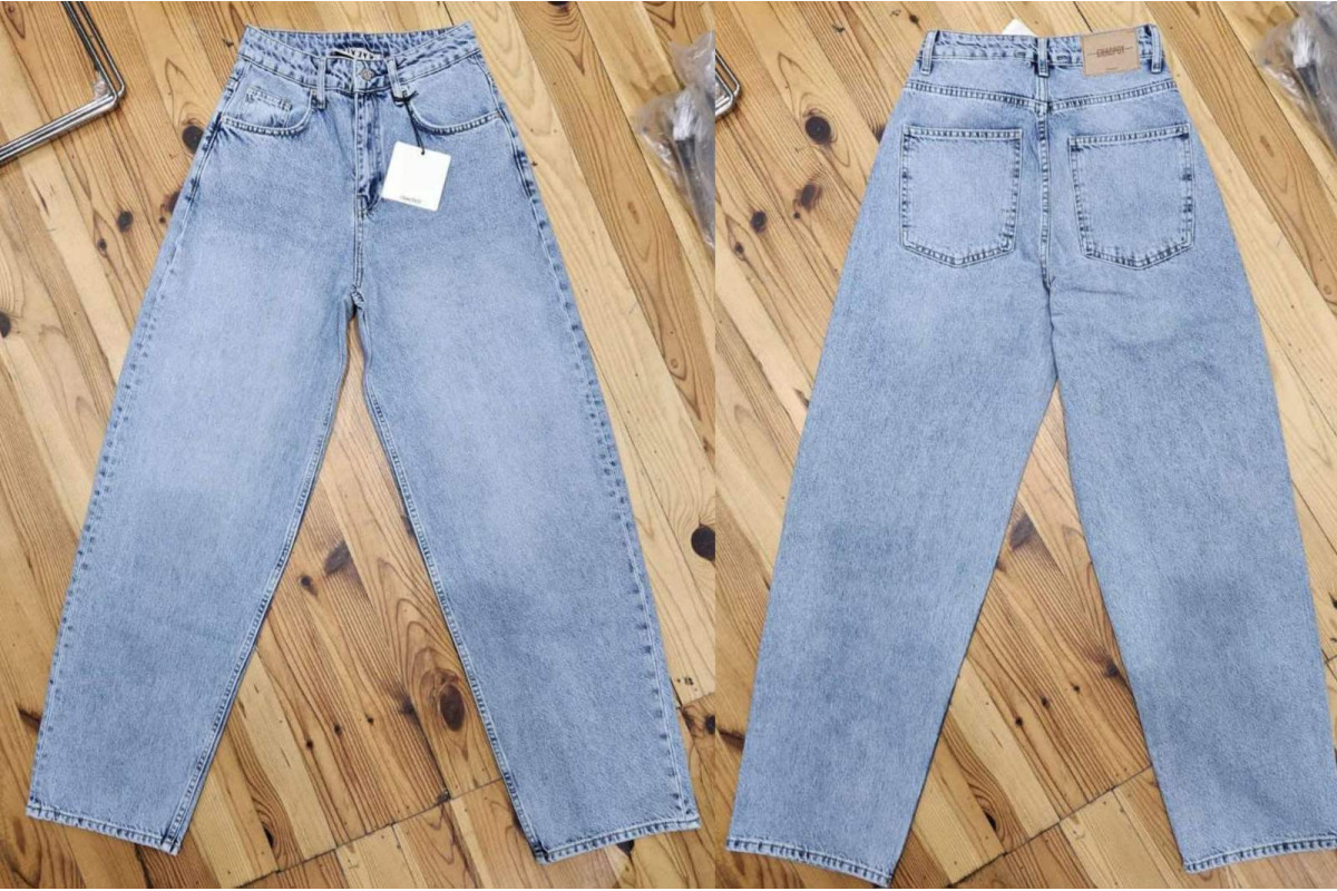 Фото Джинси жіночі CRACPOT JEANS 1474 BAGGY from official site OSKAR™