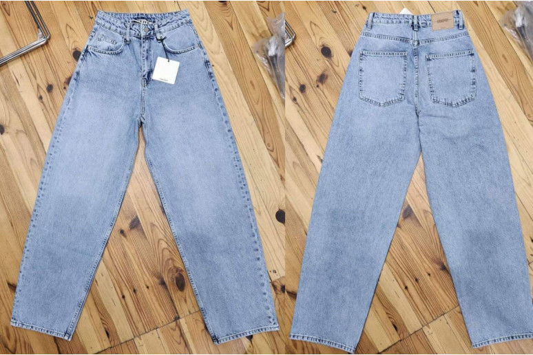 Джинсы женские CRACPOT JEANS 1474 BAGGY