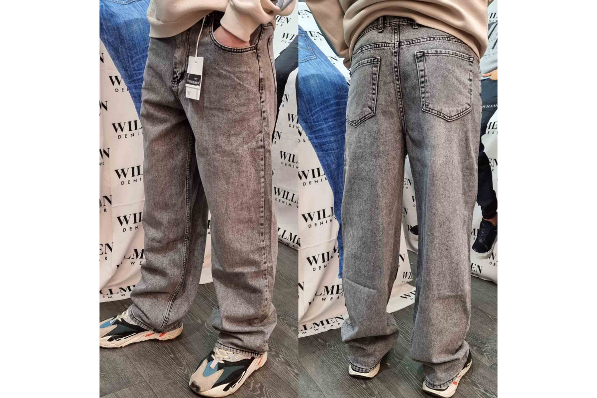 Фото Джинси чоловічі WILLMEN JEANS BEGGY 4000 СІРИЙ from official site OSKAR™