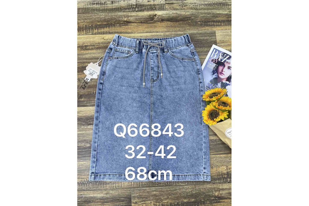 Фото Юбка женская 66843 ZJY JEANS SKIRT from official site OSKAR™