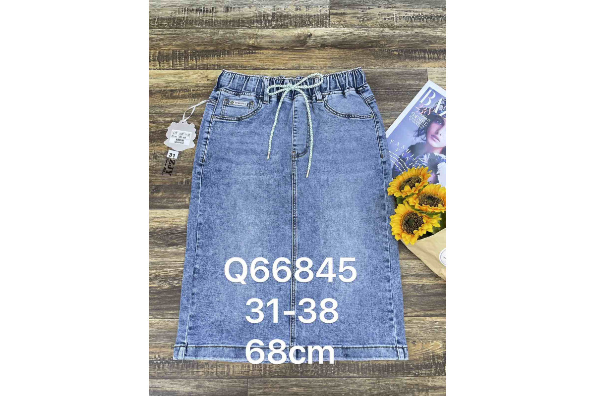 Фото Юбка женская 66845 ZJY JEANS SKIRT from official site OSKAR™