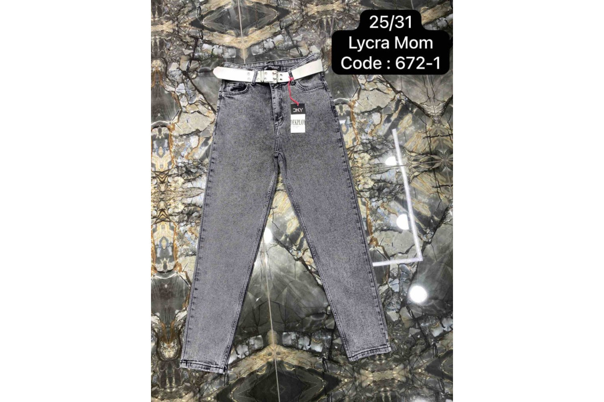 Фото Женские джинсы DEKPLOY JEANS 672-1 MOM from official site OSKAR™