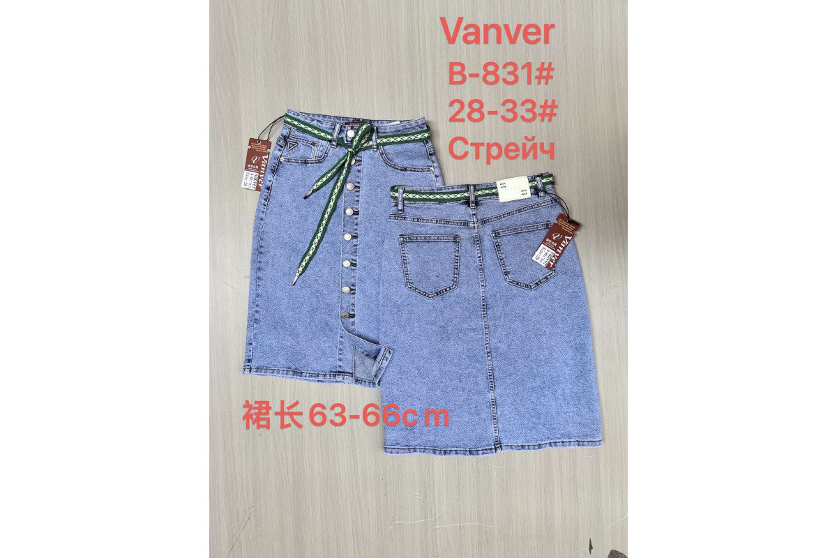 Фото Юбка женская 831 VANVER JEANS from official site OSKAR™