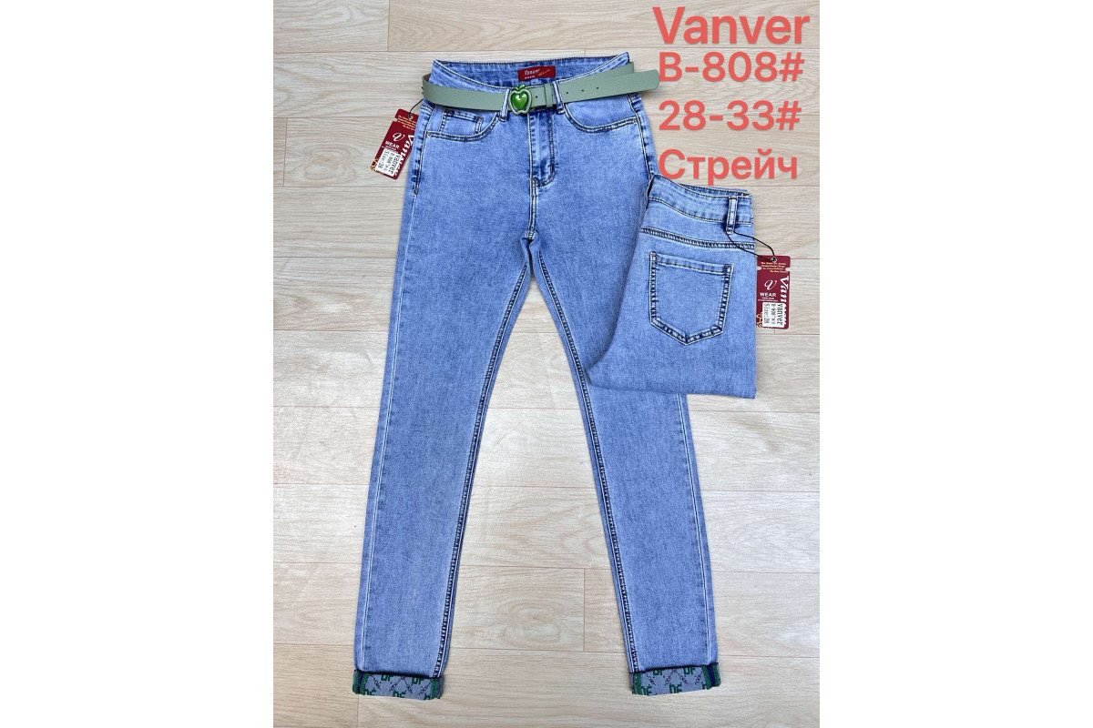 Фото Джинсы женские VANVER JEANS 808 CLASSIC from official site OSKAR™