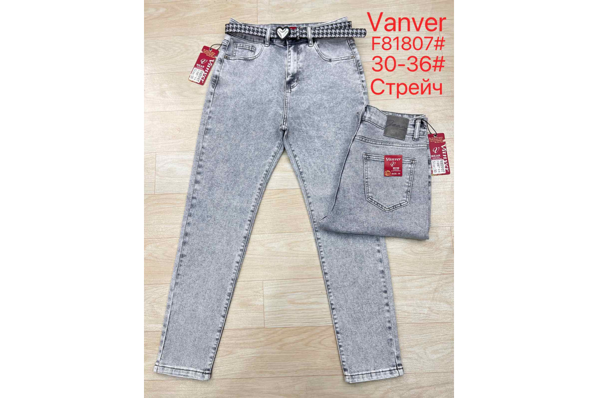 Фото Джинси жіночі VANVER JEANS 81807 MOM from official site OSKAR™