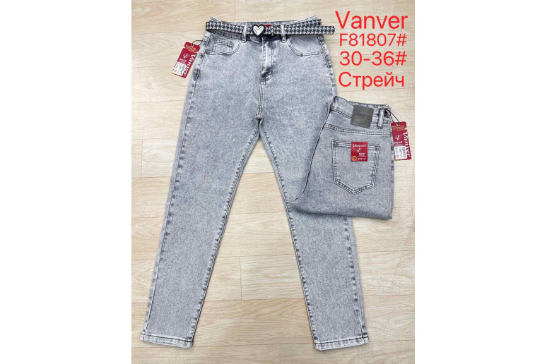 Джинси жіночі VANVER JEANS 81807 MOM