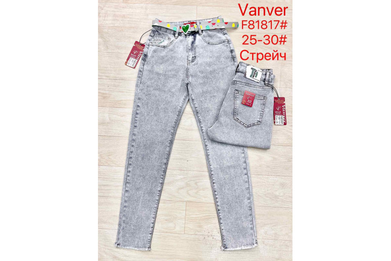 Джинсы женские VANVER JEANS 81817 МОМ