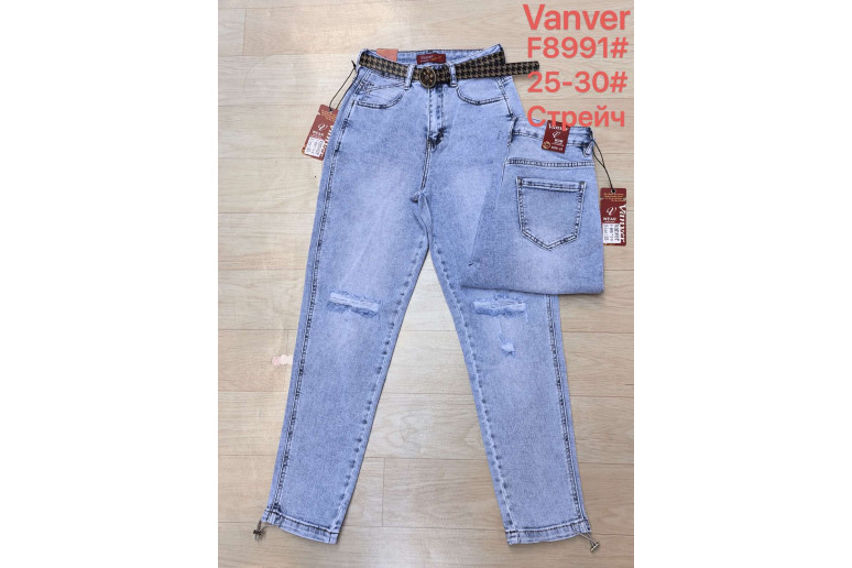 Джинси жіночі VANVER JEANS 8991 МОМ