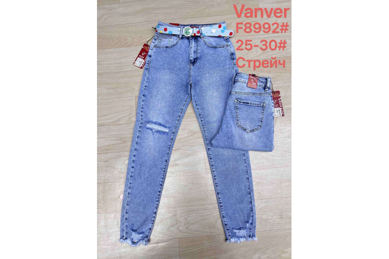 Джинсы женские VANVER JEANS 8992 МОМ