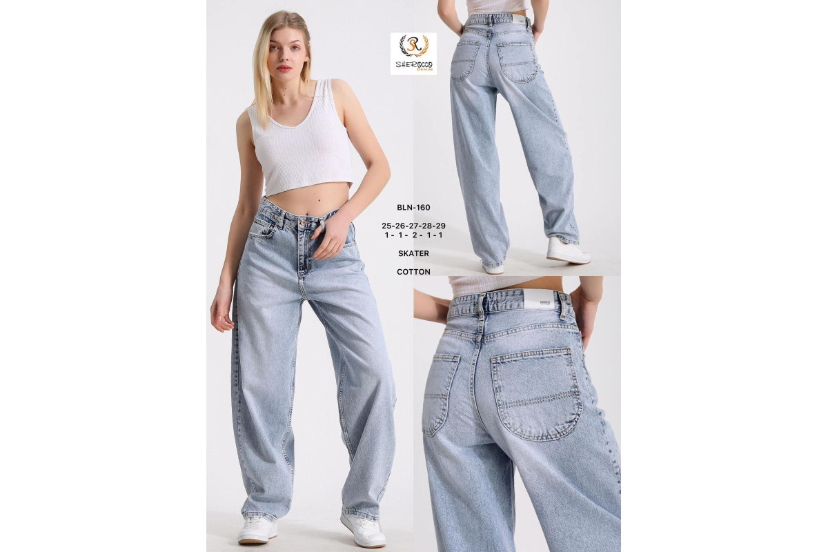 Фото Джинсы женские SHEROCCO JEANS 160 SKATER from official site OSKAR™