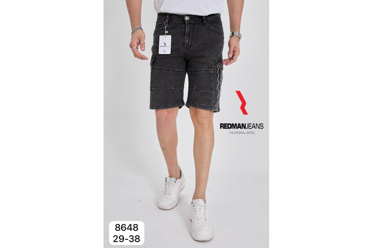 Фото Шорти чоловічі REDMAN JEANS 8648 GREY from official site OSKAR™