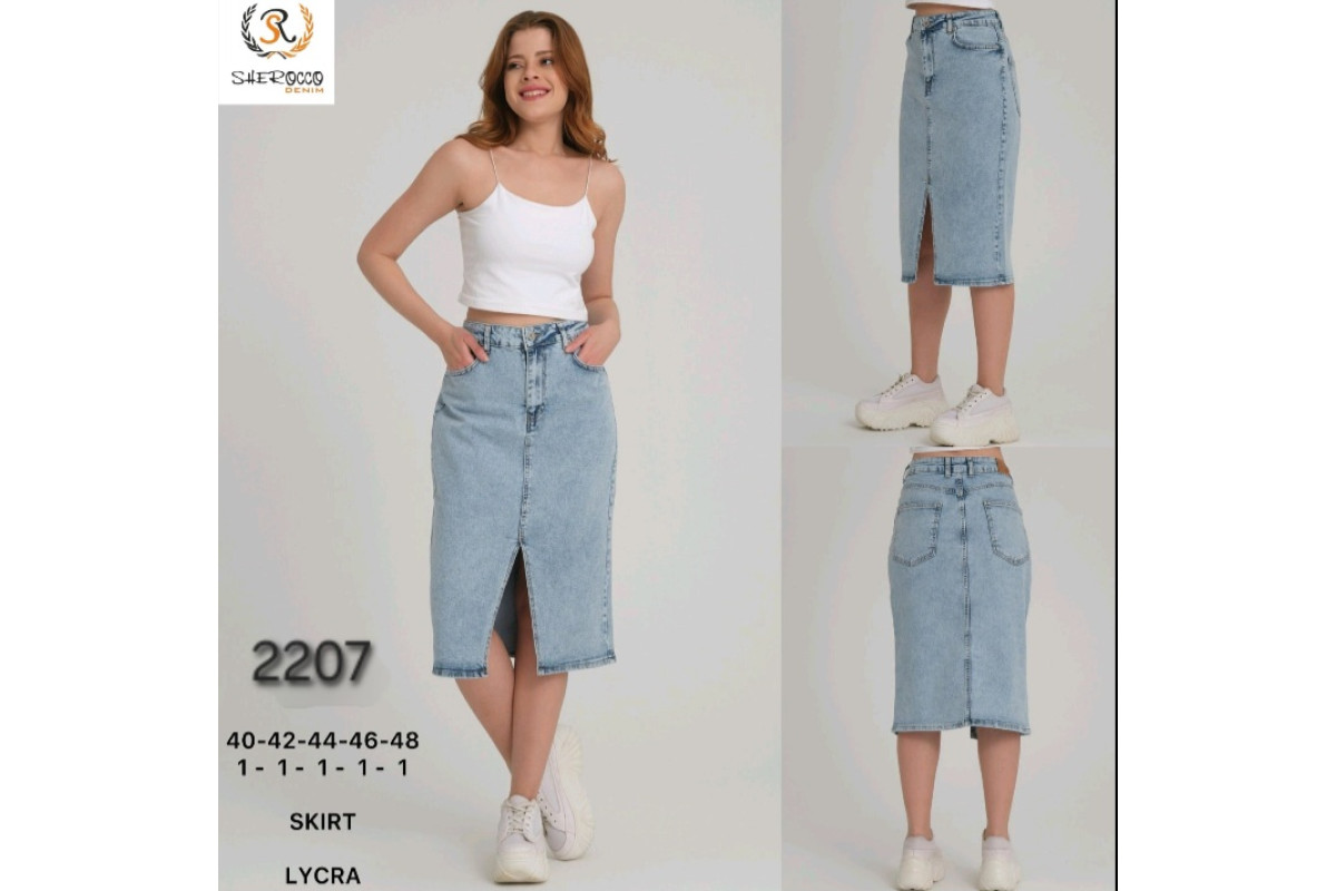 Фото Спідниця жіноча SHEROCCO JEANS 2207 from official site OSKAR™