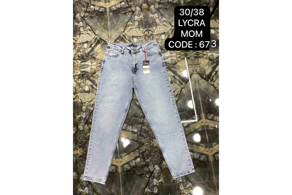 Фото Джинсы женские DEKPLOY JEANS 673 MOM from official site OSKAR™