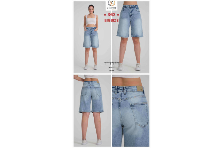 Шорты женские SHEROCCO JEANS BERMUD 362