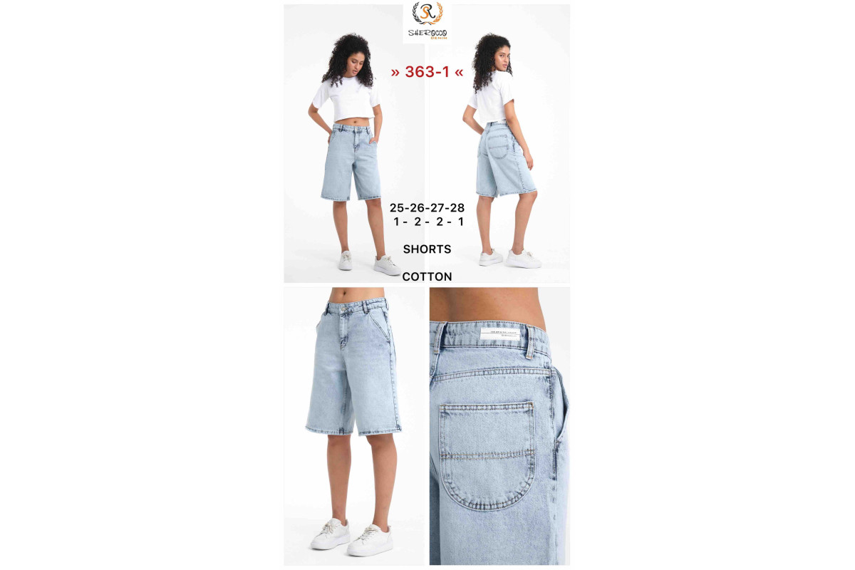 Фото Шорти жіночі SHEROCCO JEANS BERMUD 363-1 from official site OSKAR™