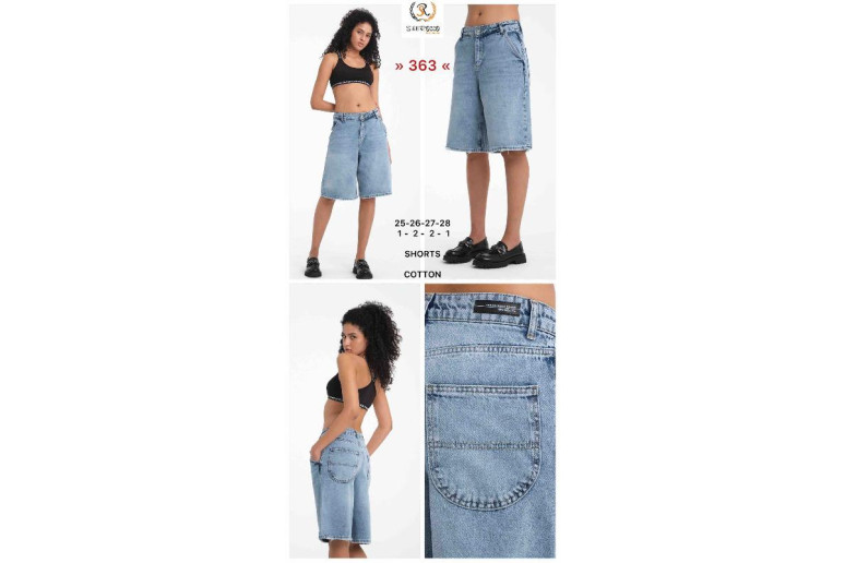 Шорты женские SHEROCCO JEANS BERMUD 363