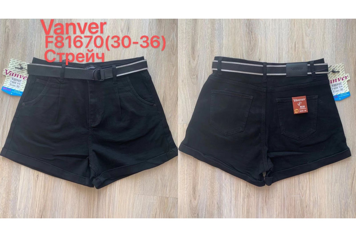 Фото Шорты женские 81670 VANVER JEANS from official site OSKAR™