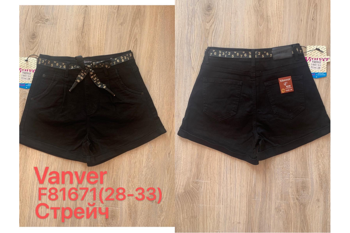 Фото Шорты женские 81671 VANVER JEANS from official site OSKAR™