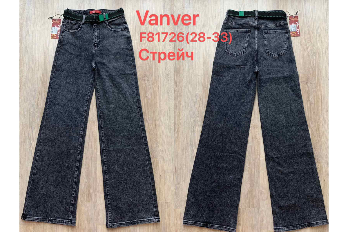 Фото Джинси жіночі VANVER JEANS 81726 WIDE LEG from official site OSKAR™