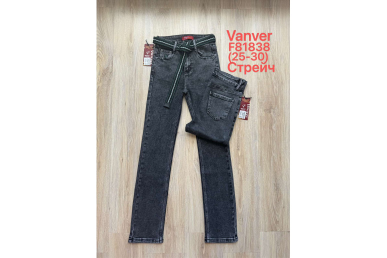 Джинсы женские VANVER JEANS 81838 CLASSIC