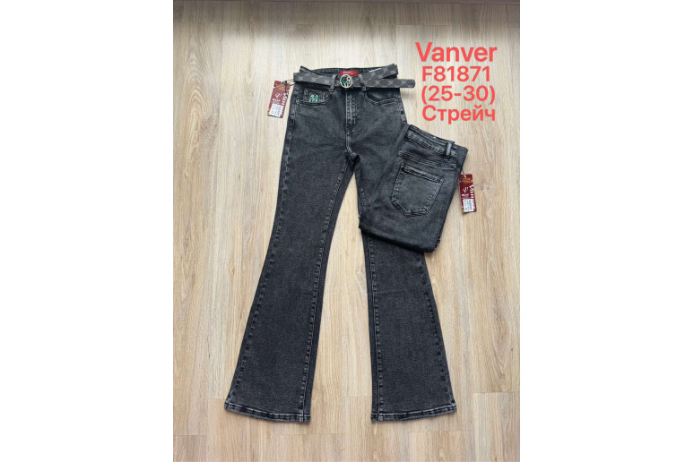 Джинси жіночі VANVER JEANS 81871 WIDE LEG