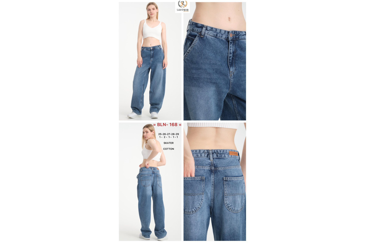 Фото Джинси жіночі SHEROCCO JEANS 168 SKATER from official site OSKAR™