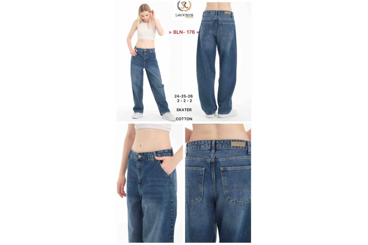 Фото Джинси жіночі SHEROCCO JEANS 176 SKATER from official site OSKAR™