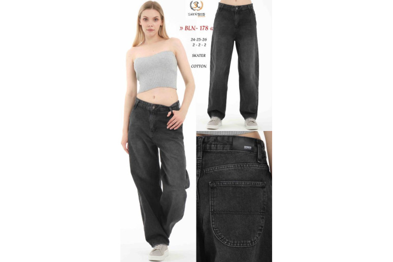 Джинси жіночі SHEROCCO JEANS 178 SKATER