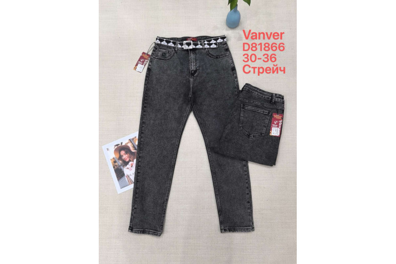 Джинси жіночі VANVER JEANS 81866 MOM