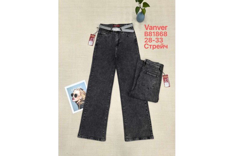 Джинси жіночі VANVER JEANS 81868 WIDE LEG