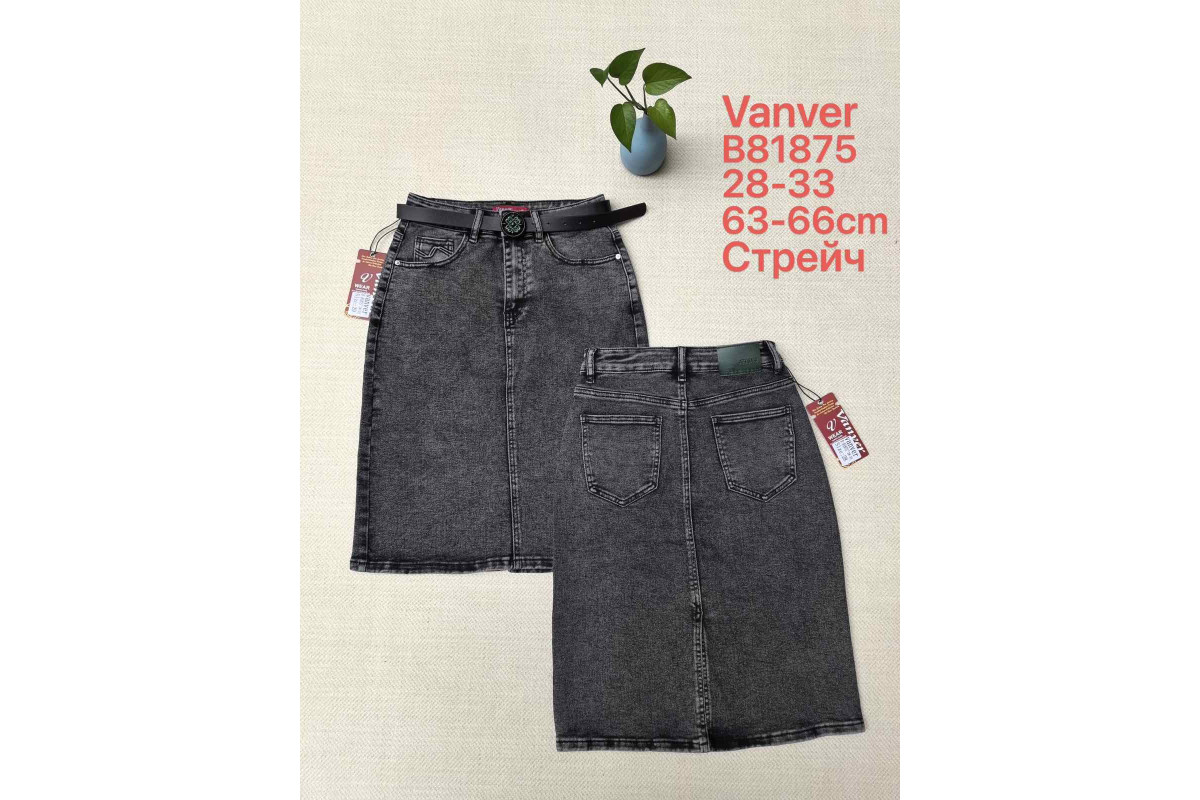 Фото Юбка женская 81875 VANVER JEANS from official site OSKAR™