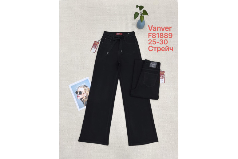 Джинси жіночі VANVER JEANS 81889 WIDE LEG