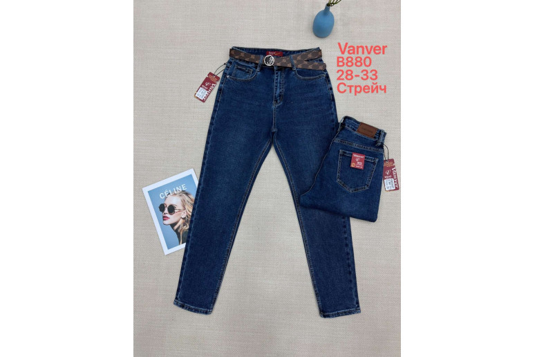 Джинсы женские VANVER JEANS 880 МОМ