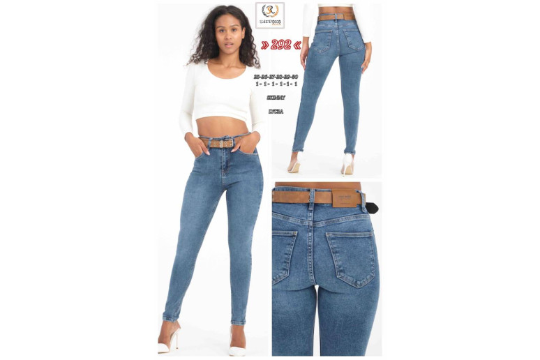 Джинсы женские SHEROCCO JEANS 292 SKINNY