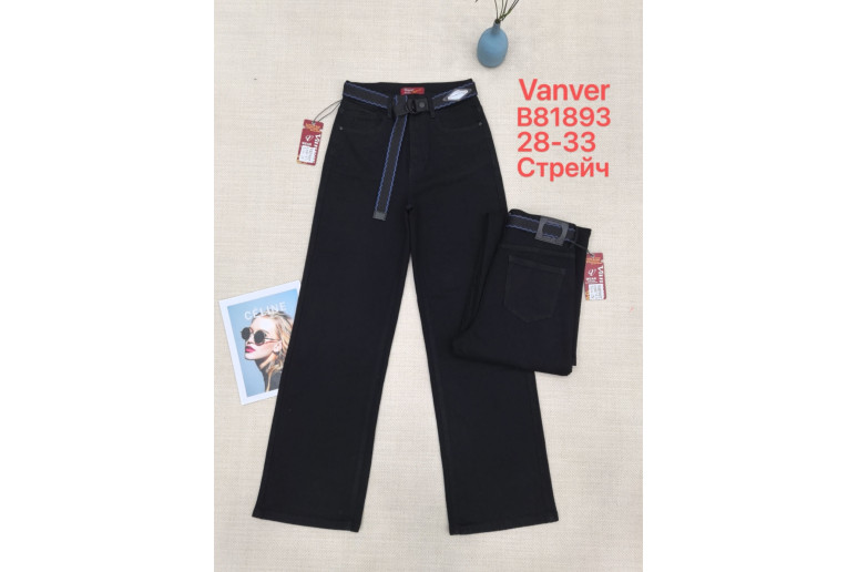 Джинси жіночі VANVER JEANS 81893 WIDE LEG