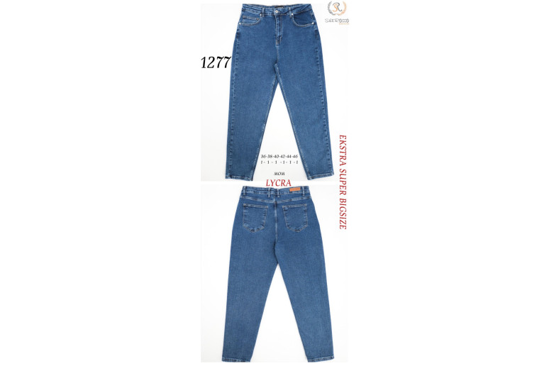 Джинси жіночі SHEROCCO JEANS 1277 BAGGY