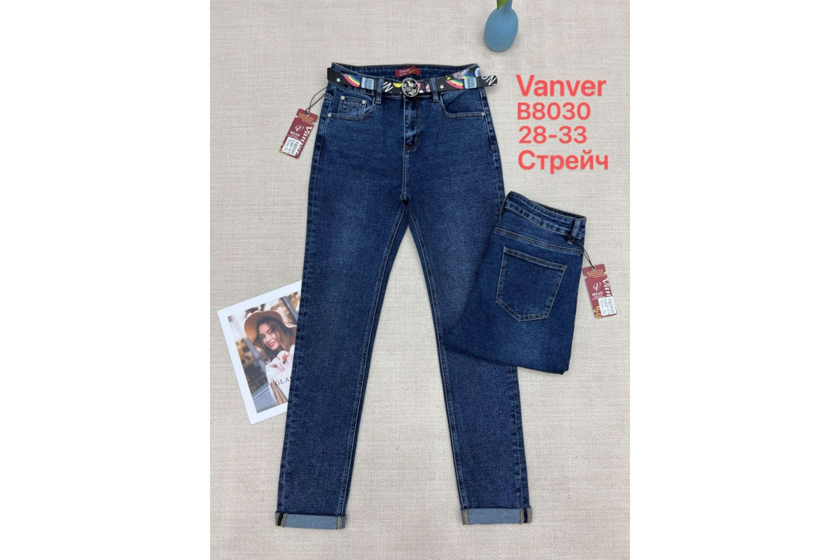 Фото Джинси жіночі VANVER JEANS 8030 CLASSIC from official site OSKAR™