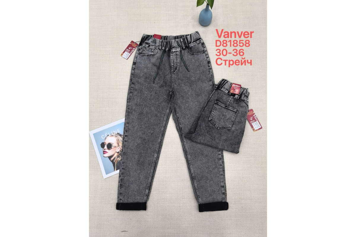 Фото Джинси жіночі VANVER JEANS 81858 MOM from official site OSKAR™