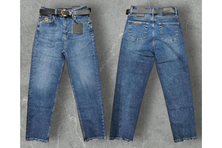 Джинсы женские CRACPOT JEANS 1512-1 МОМ REGULAR